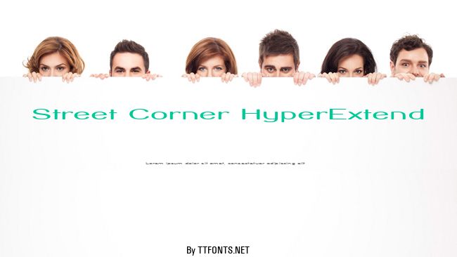 Street Corner HyperExtend example